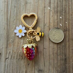 Strawberry one leather and one metal both 12